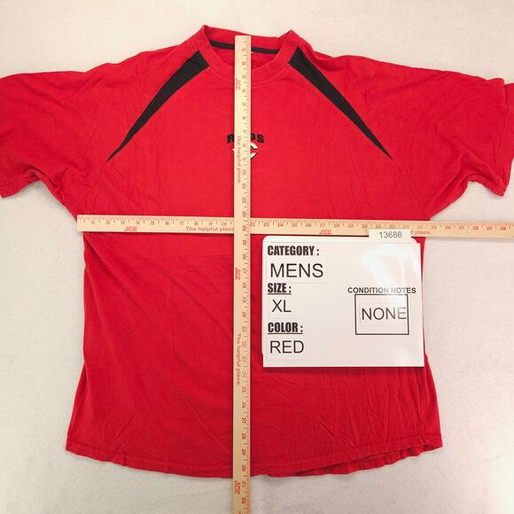 Cincinnati Reds Short Sleeve Graphic Baseball T Shirt Mens Size XL Red - Picture 5 of 9